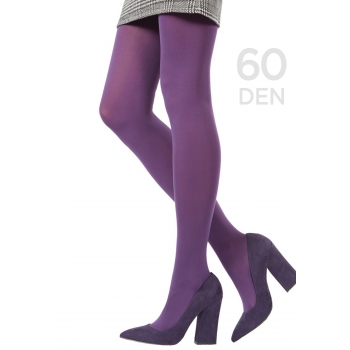 Colored tights violet 60 den