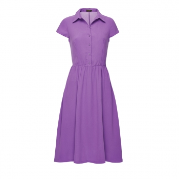 Платье женское цвет фиолетовый