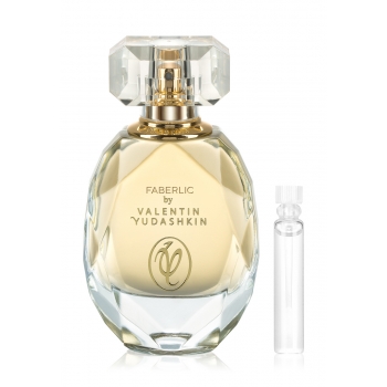 Muestra del Eau de Parfum para mujer faberlic by VALENTIN YUDASHKIN Gold