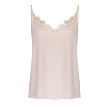 Lace Top champagne