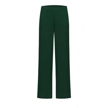 Textured Jersey Trousers emerald
