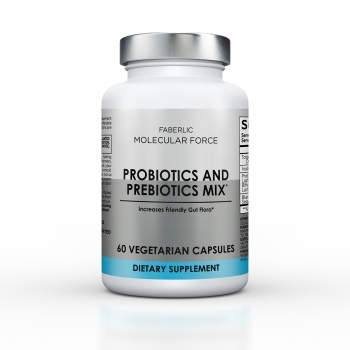 Probiotics and prebiotics mix