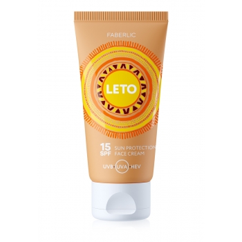 Leto Sun Protection Face Cream SPF 15