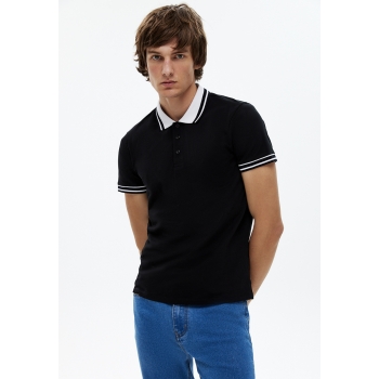 ShortSleeve Polo for Men Black