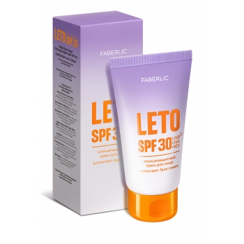 Leto Facial Sunscreen SPF 30