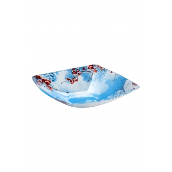 Frost Patterns Large Salad Bowl 