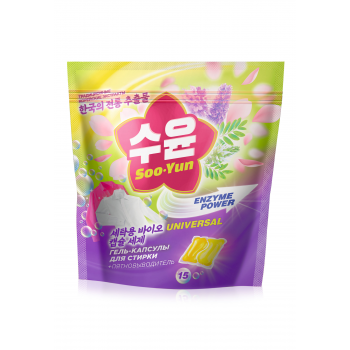 SOOYUN Washing Gel Capsules with Enzymes 