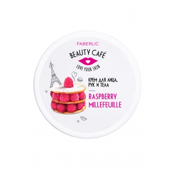 Beauty Cafe Raspberry Millefeuille Face Hand And Body Cream