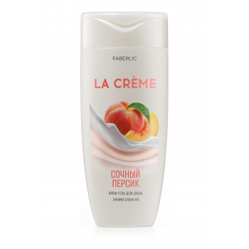 La Crème Juicy Peach Cream Shower Gel