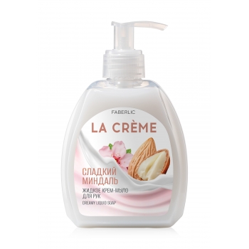 La Crème Sweet Almond Cream Hand Soap