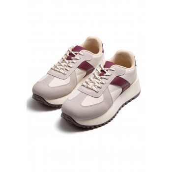 Womens Everyday Sneakers beigewine