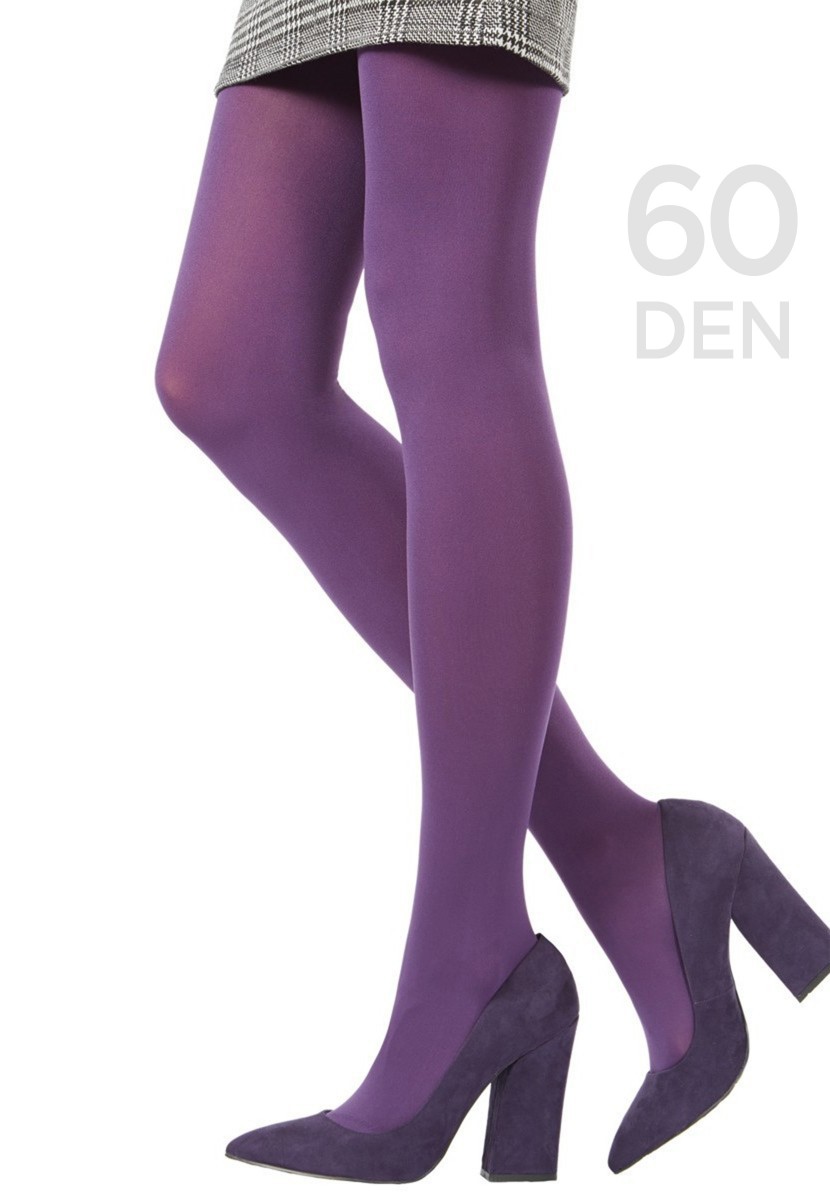 Цветные колготки, цвет фиолетовый, 60 den 80061 - 80065 купить по цене 249  руб — интернет-магазин Faberlic