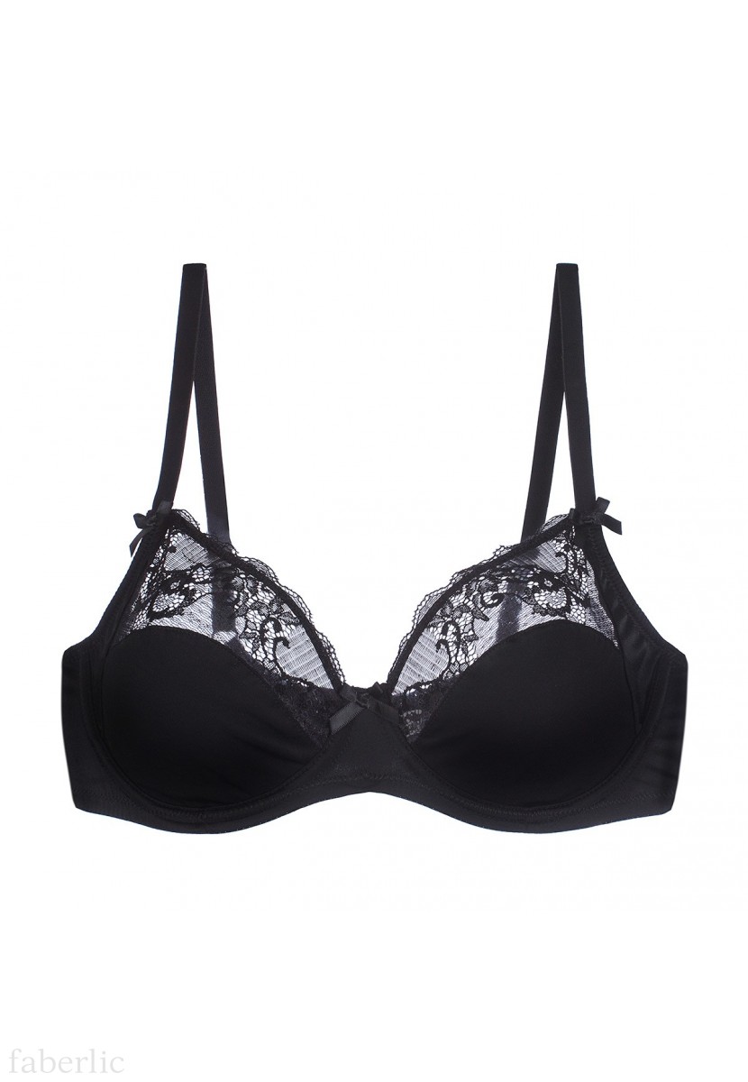 Classic Underwired Bra Black