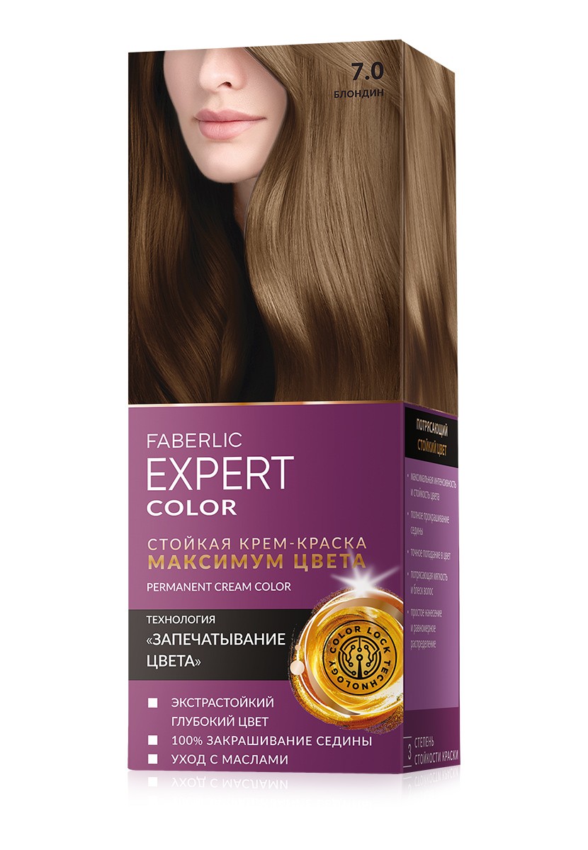 Стойкас СС крем-краска для волос Krasa Faberlic с маслом амлы и аргинином - Стойкая краска.