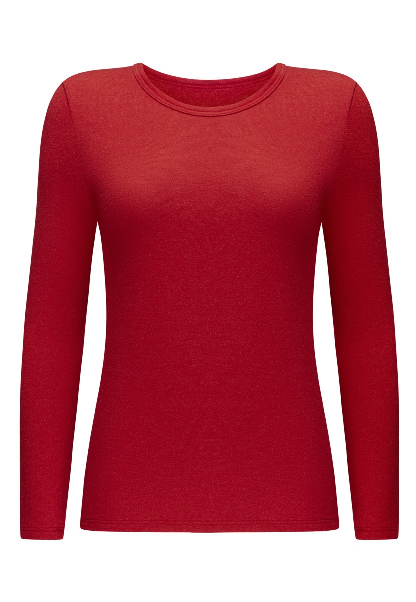 Camiseta térmica de manga larga, color rojo 840118 - 840124 para comprar a  precio 999 руб — tienda en línea de Faberlic
