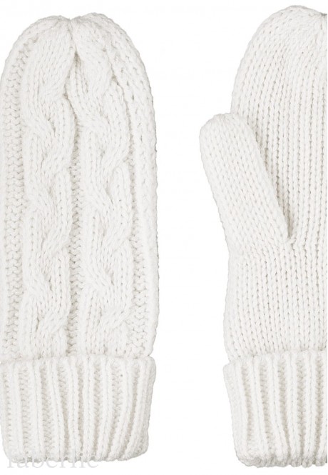 SnowWhite Motifs Knit Mittens universal size