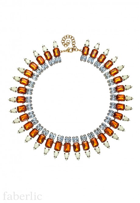 Saffron Necklace