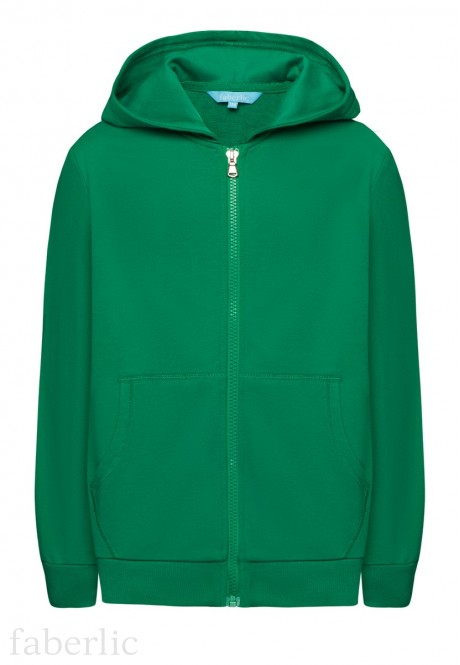 Jersey pullover for boys green