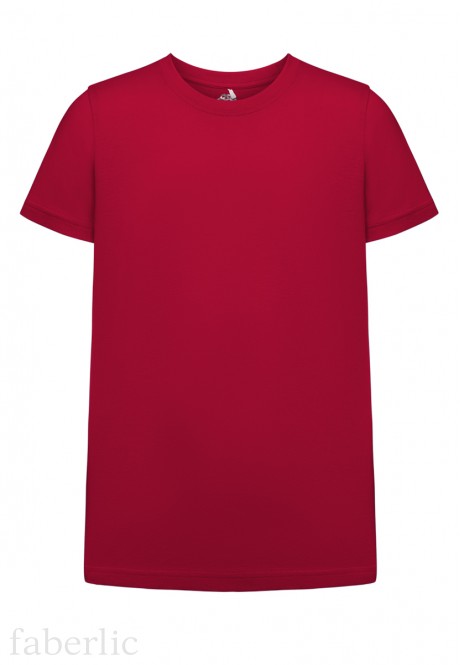 Short sleeve Tshirt for boys dark red
