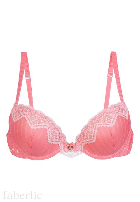 Atlantic PushUp Bra coral