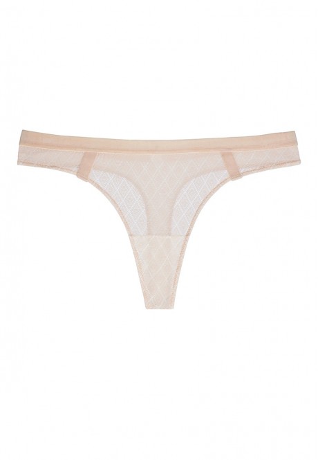 Braguitas tipo string Orly color beige