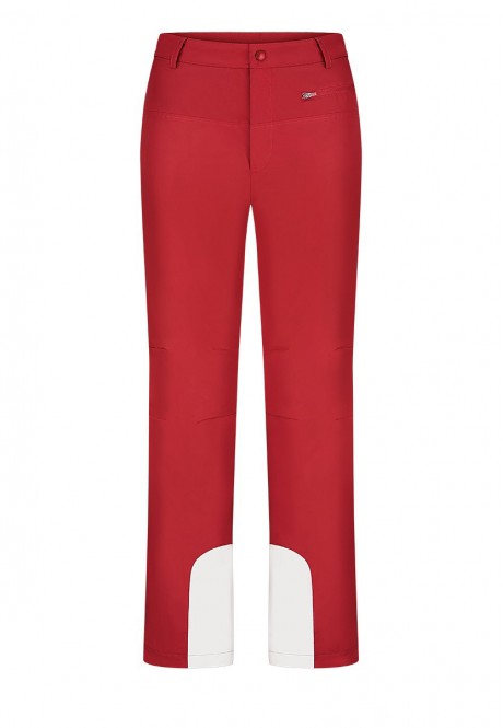 Pantalones de invierno color rojo