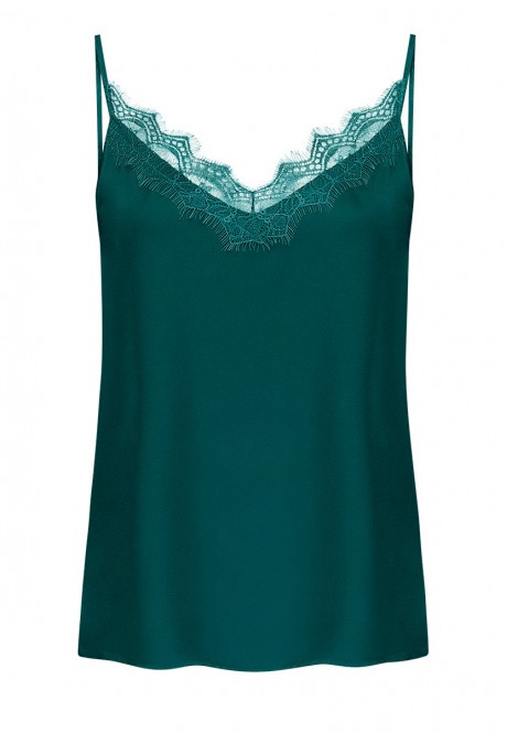 Lace Top emerald