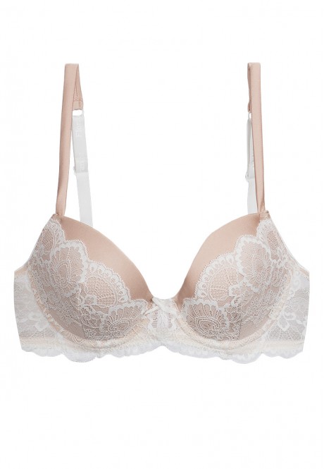 Evitta Moulded Cup Bra nude