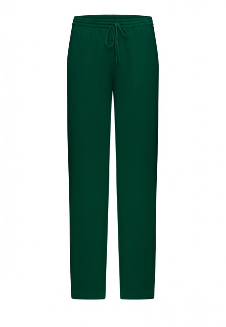 Trousers emerald