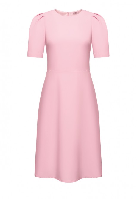 040W4163 платье с коротким рукавом для женщины цвет розовый