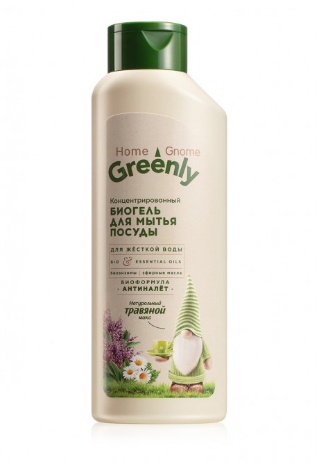 Home Gnome Greenly Concentrated Dishwashing Bio Gel Herbal Mix