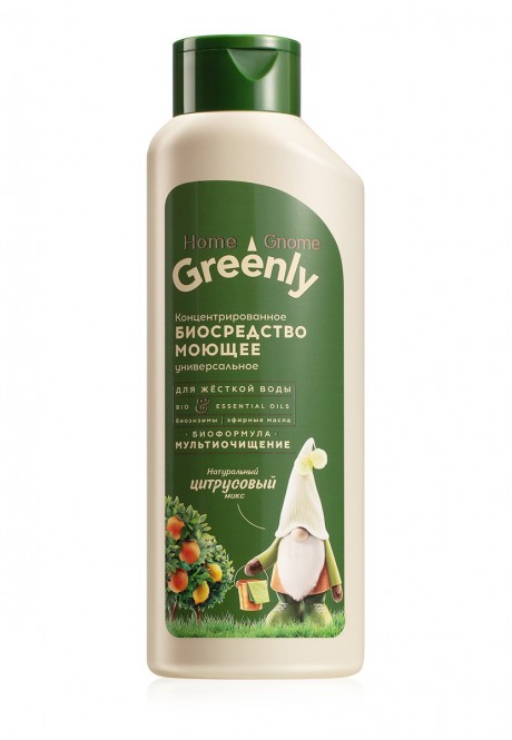 Өтгөрүүлсэн универсал угаалгын био бүтээгдэхүүн Цитрусын жимснүүдийн холимог Home Gnome Greenly цуврал