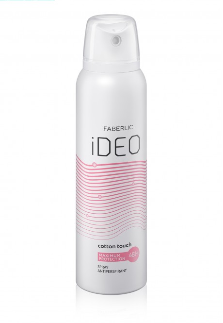 Спрей-антиперспирант Cotton Touch iDeo