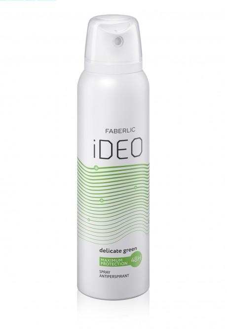 Спрей-антиперспирант Delicate Green iDeo