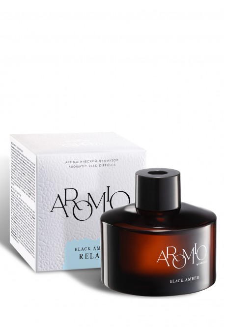 Ароматический диффузор Black Amber серии AROMIO BY FABERLIC