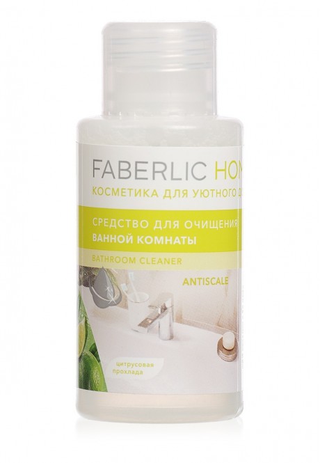 Test sample of FABERLIC HOME AntiPlaque Bathroom Detergent 30220