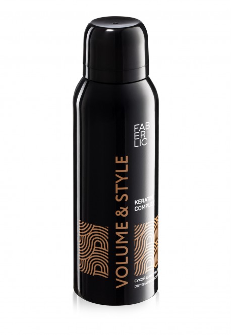 Сухой шампунь для темных волос серии VOLUME & STYLE