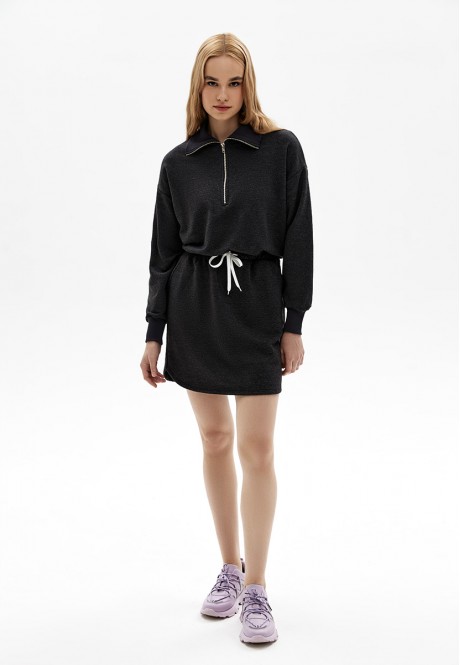 Purchase Jersey dress, grey melange 861560 - 861565 at 1299 руб — Faberlic  Online