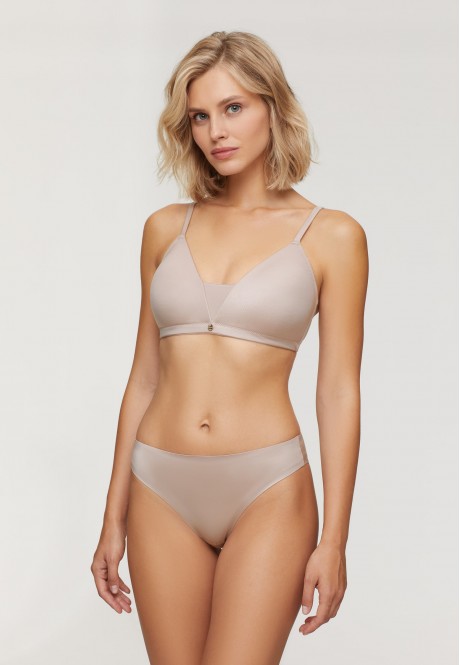  Thick Nonwired Bra champagne 