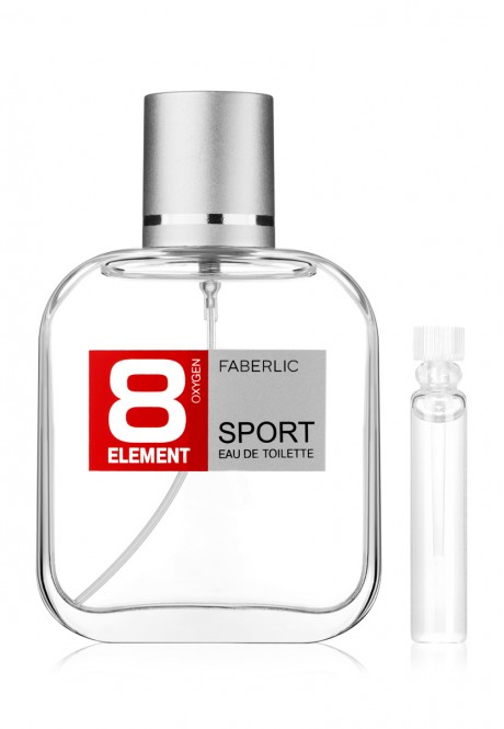 8 Element Sport Eau de Toilette for Men test sample