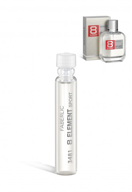 8 ELEMENT SPORT Sample of Eau de Toilette for Men