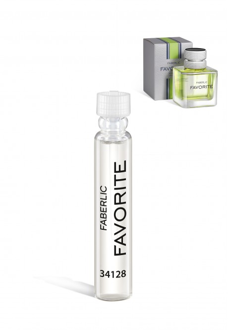 Пробник туалетной воды для мужчин faberlic FAVORITE (без лилиаля) (RK/EU) (RK/EU)