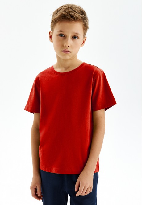 Camiseta para niño color rojo