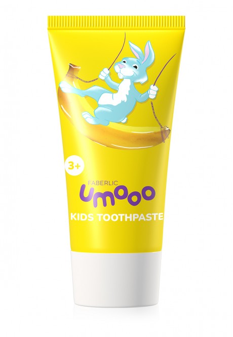 Umooo 3 Kids Fluoride Free Toothpaste
