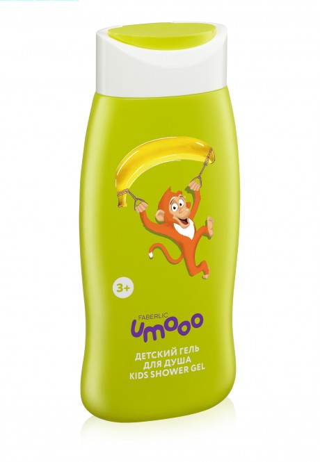 Детский гель для душа 3+ серии Umooo