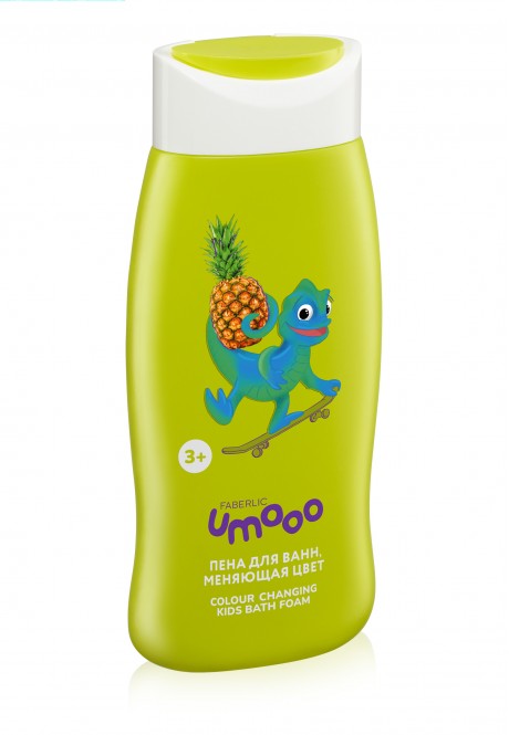 Пена для ванн, меняющая цвет 3+ серии Umooo