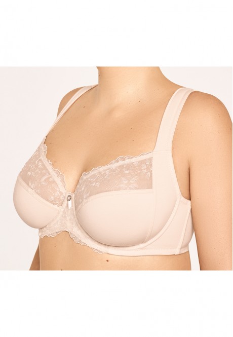 Virginia Ultra Support Soft Cup Bra Ivory