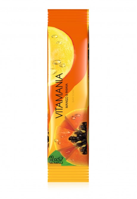 Vitamania Mango and Papaya Solid Soap
