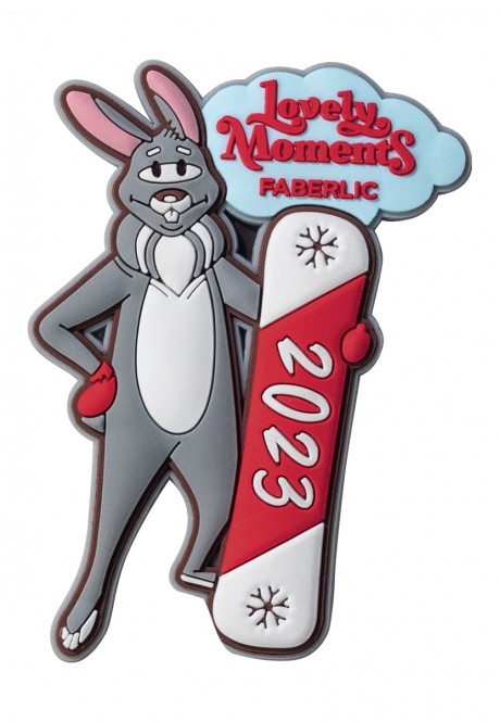 Lovely Moments Years Rabbit Magnet
