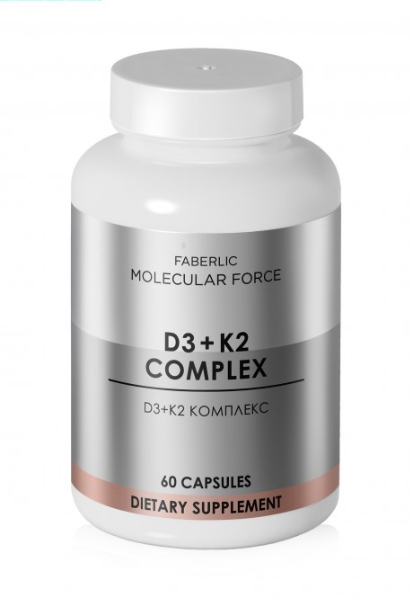 БАД К ПИЩЕ MOLECULAR FORCE "D3 + К2 COMPLEX" / "D3 + К2 КОМПЛЕКС"